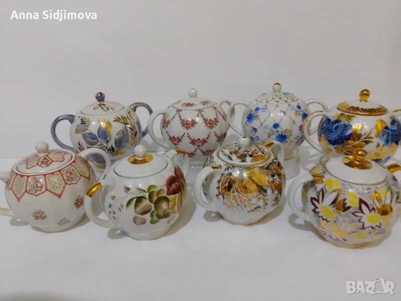 Руски порцелан ЛФЗ захарница , снимка 1