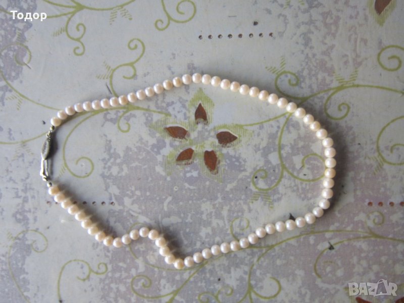 Страхотно колие гердан с перли Рохер, снимка 1