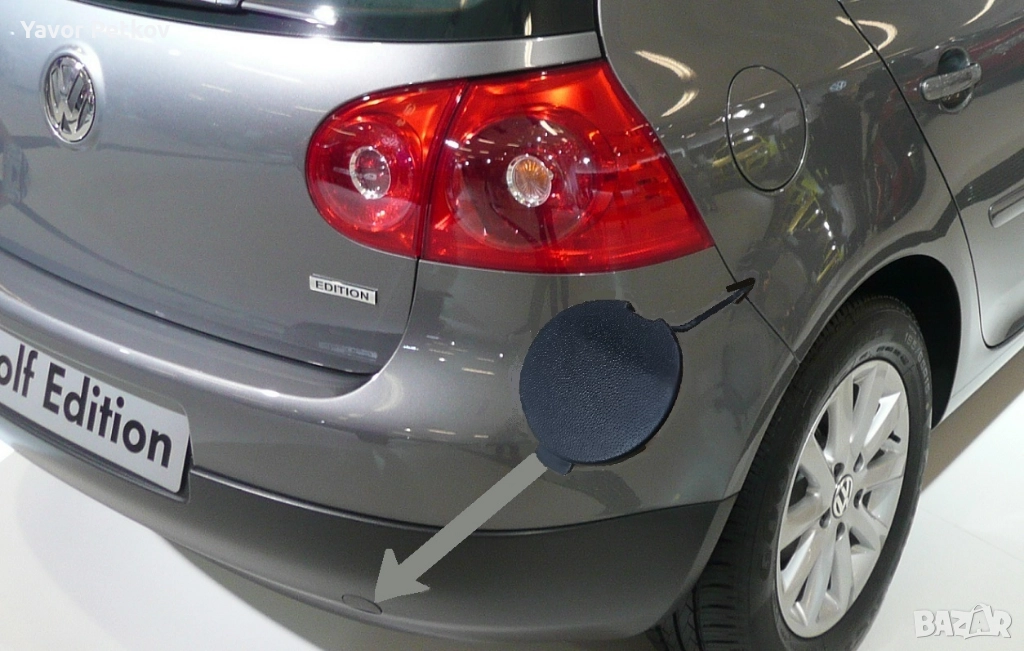  Задна капачка за ФОЛКСВАГЕН ГОЛФ VOLKSWAGEN GOLF, снимка 1