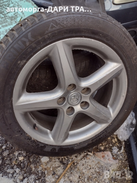 Лята джанта за Тойота на бройка 17"цола 5х114.3 7J ET -45, снимка 1