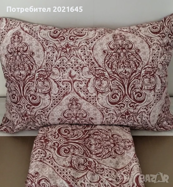 чаршаф с ластик за спалня и 2 калъфки, снимка 1