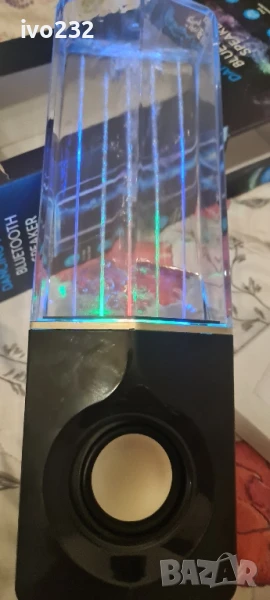 блутут колонка с светлини, снимка 1