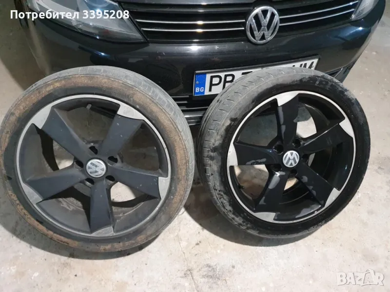 Оргинални джанти за vw 17 цола, 5x112, снимка 1