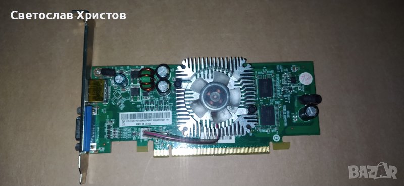 Продавам видео карта AMD Asus HD4650 1GB DDR2 128bit VGA DVI HDMI LP PCI-E, снимка 1
