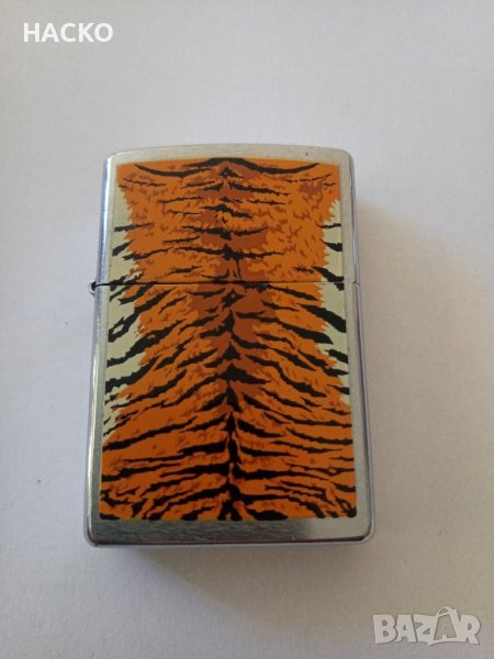 ПРОМО Запалка Zippo Модел Animal Tiger Внос от Англия, снимка 1