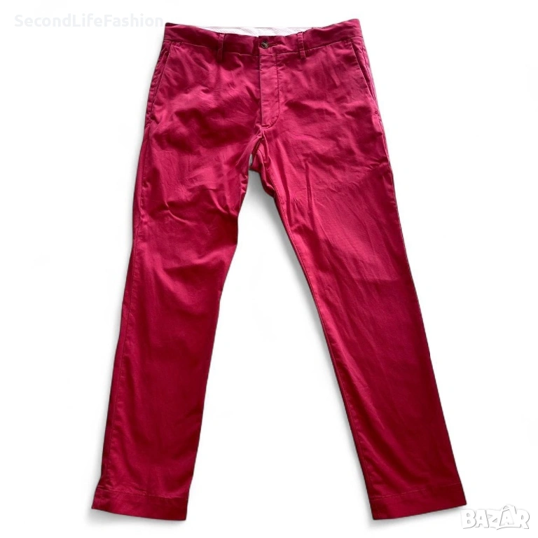Дамски панталон Polo Ralph Lauren Chino размер 32/30 червен, снимка 1