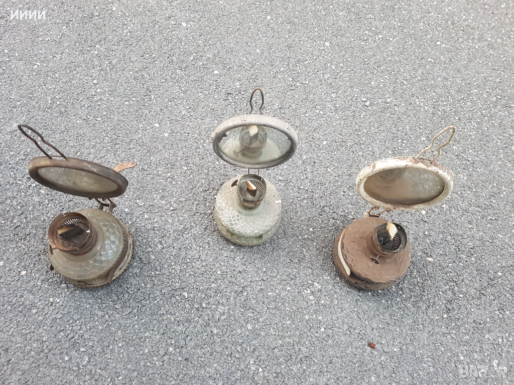 Газена лампа 3 бр, снимка 1