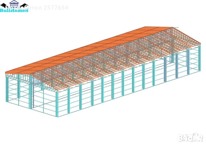 ЛИЗИНГ - Халета, Хале, Магазини, Магазин, Складове 560м2-14м х 40м х 5, снимка 1