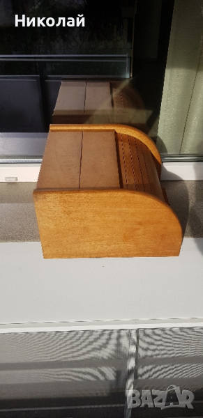 Кутия за хляб от бук, снимка 1