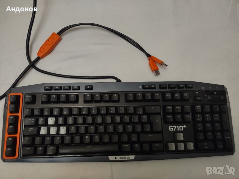  Геймърска клавиатура Logitech G710+  , снимка 1