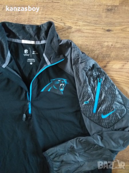 nike carolina panthers - страхотно мъжко горнище УГОЛЕМЕНО, снимка 1