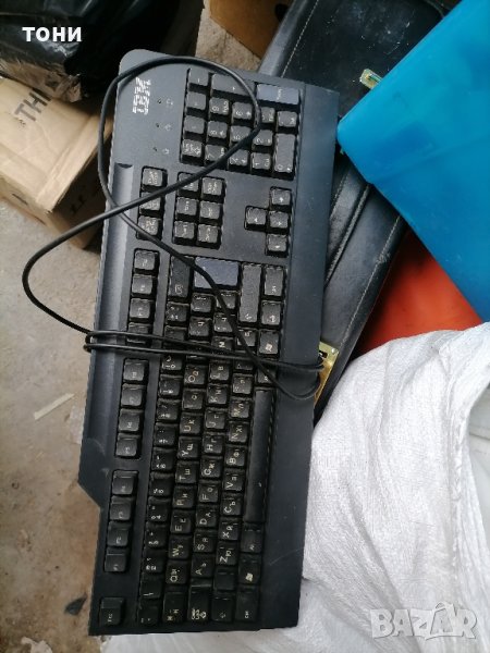 антикварен клавиатура IBM, снимка 1
