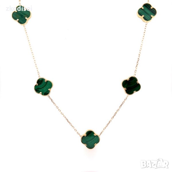 Златно колие Van Cleef 7,15гр. 42см. 14кр. проба:585 модел:16421-5, снимка 1