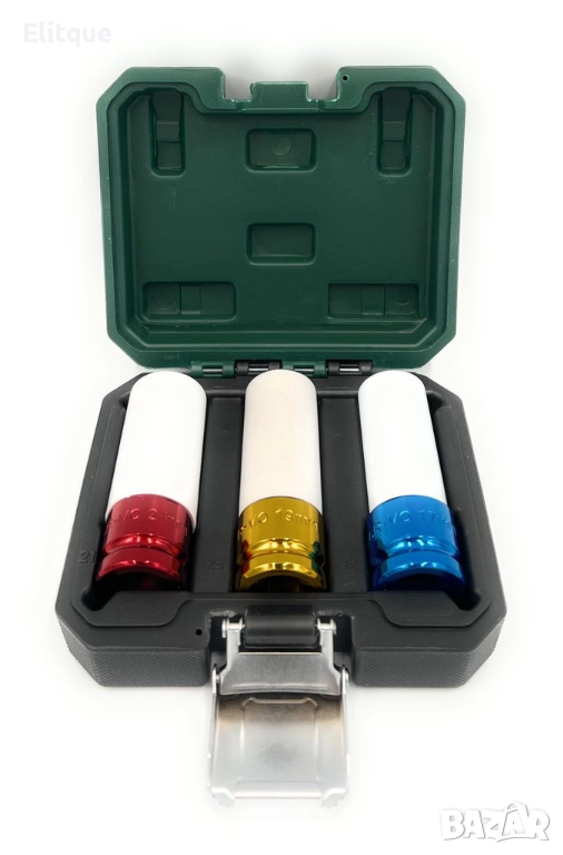 Професионален комплект ударни вложки 17/19/21 мм, снимка 1