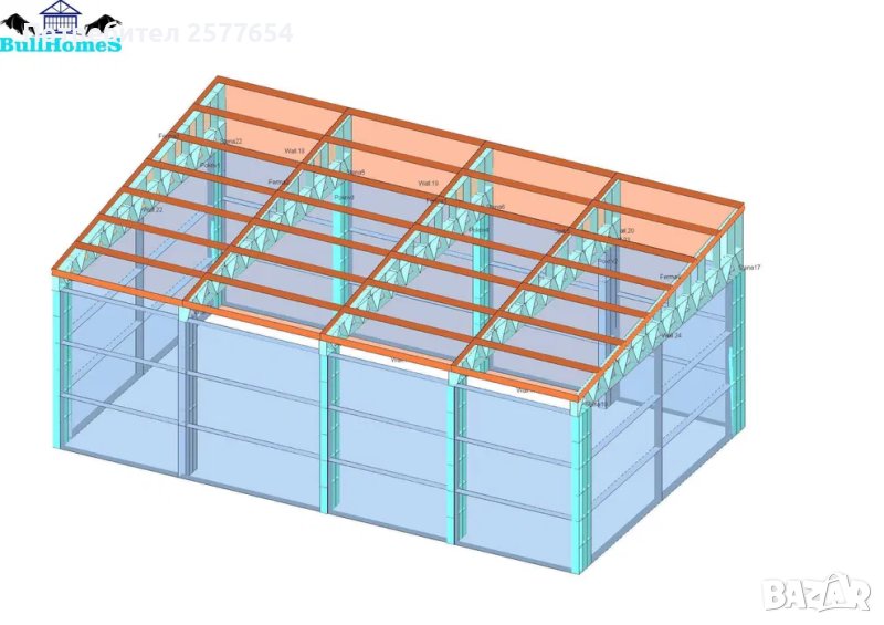ЛИЗИНГ - Халета, Хале, Магазини, Магазин, Складове 60м2-10м х 6м х 3, снимка 1