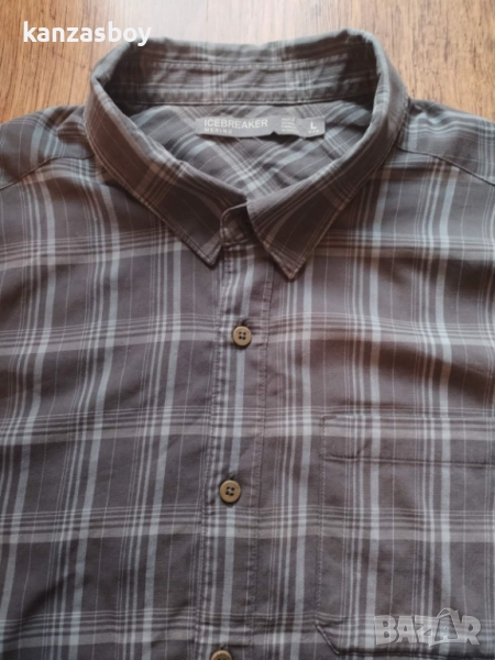 icebreaker - мъжка мерино риза Л, снимка 1