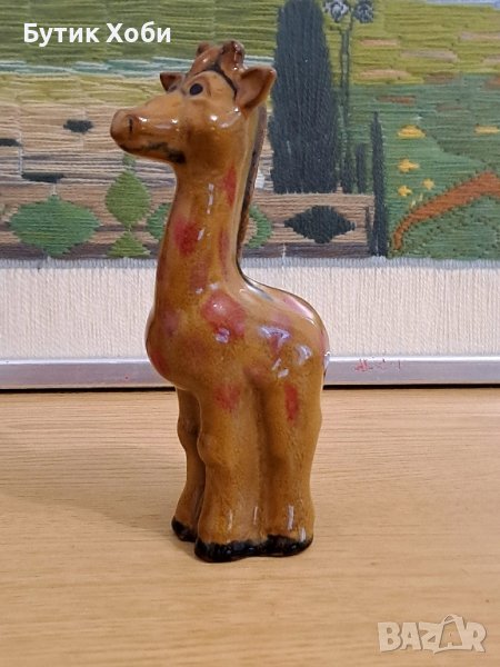 Авторска керамична фигура ,,Жирафче,,, снимка 1
