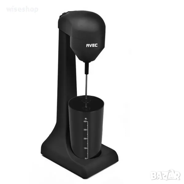 Миксер за кафе и фрапе 100W в два цвята (бял и черен), снимка 1