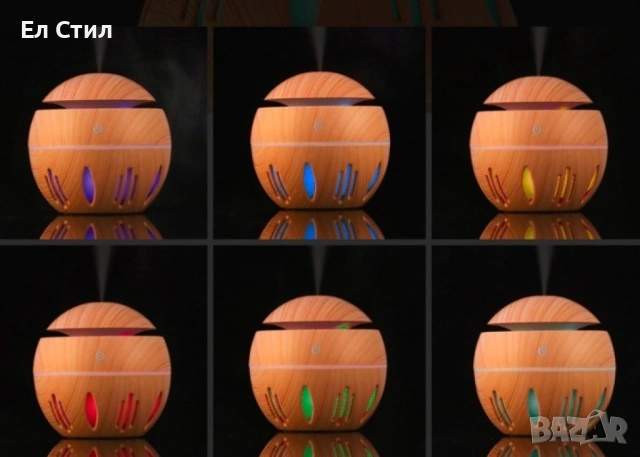 Дифузер за овлажняване, пречистване и ароматизиране на въздуха TV283, снимка 4 - Овлажнители и пречистватели за въздух - 53564139