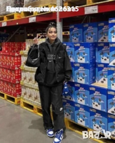 Дамски спортен екип от три части с елек , снимка 2 - Спортни екипи - 52113428