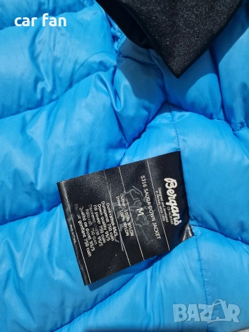 Мъжко пухено яке Bergans of Norway , снимка 4 - Якета - 53686630