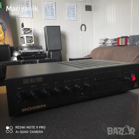 Bogen Gold Seal Series Amplifier GS35 35 Watt 