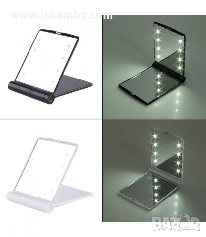ДЖОБНО ОГЛЕДАЛО С LED ОСВЕТЛЕНИЕ - код 2866, снимка 3 - Други - 33913094