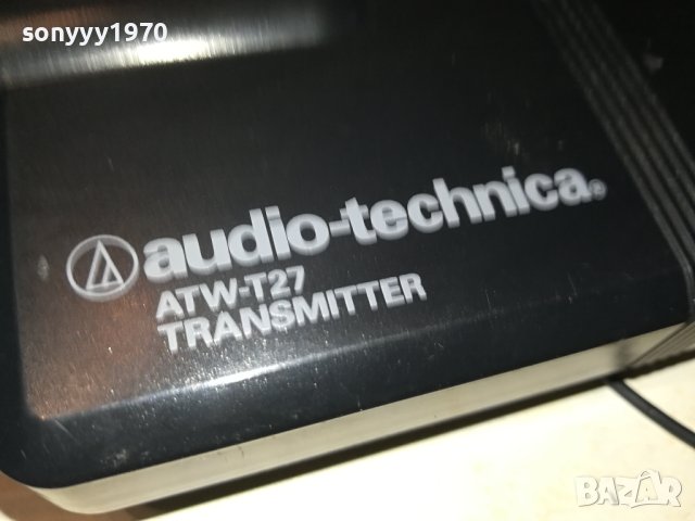 AUDIO-TECHNICA ATW-T27 TRANSMITTER 2806230743M, снимка 4 - Ресийвъри, усилватели, смесителни пултове - 41378028