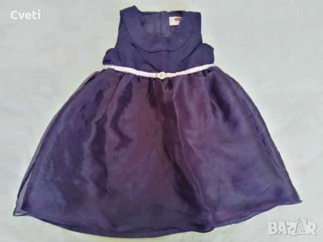 рокля 92 в лилаво, снимка 2 - Бебешки рокли - 34759507