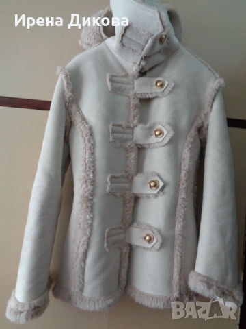 Продавам дамско зимно палто/яке тип кожух,, снимка 5 - Якета - 53003230