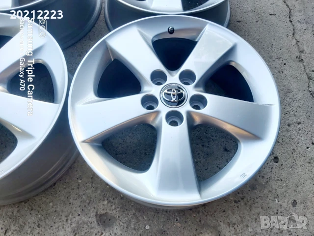 4 броя алуминиеви джанти за Toyota Auris,Toyota Corolla 17, снимка 11 - Гуми и джанти - 50884545