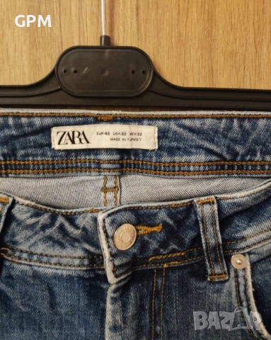 Мъжки дънки Zara slim, снимка 2 - Дънки - 52308884