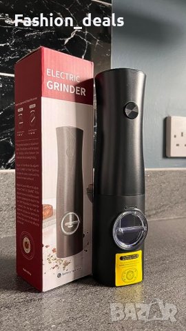 Нова Електрическа мелница с батерия за сол и пипер Дом Домакинство Подарък, снимка 10 - Други стоки за дома - 42023253