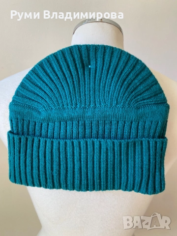 Тюркоазено Зелена Шапка Timberland и тюркоазено зелен шал, снимка 6 - Шапки - 52139574