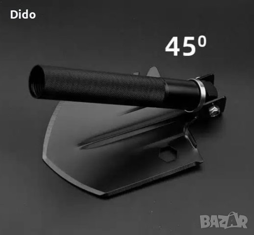 Сгъваема лопата + аксесоари, черен цвят D10  Код на продукт: TS6356, снимка 3 - Други - 40546563