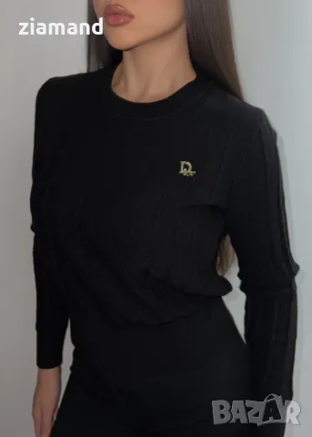 Дамска черна блуза