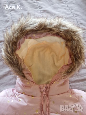 Зимно яке за момиченце, снимка 4 - Бебешки якета и елеци - 41898881