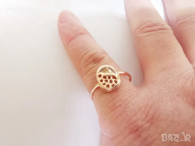 Златен руски пръстен без камъни 10, снимка 6 - Пръстени - 49303624