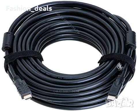 Нов 30 метра HDMI 4K кабел конзоли Apple TV Netflix PS5 Xbox One Samsung