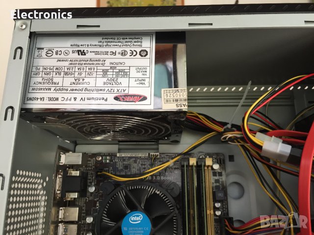 Офис компютър I5-4670 + 12GB DDR3 + SSD+2xHDD+DVD-RW, снимка 7 - Работни компютри - 41549628