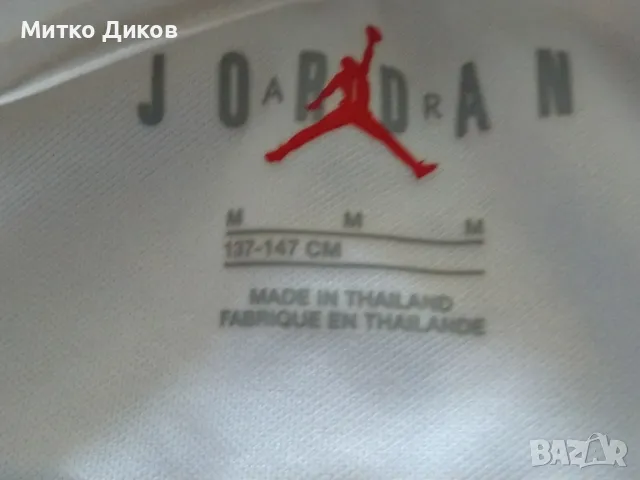 Футболна тениска на ПСЖ отлична маркова на Найк Джордан дете юноши М размер 137-147см, снимка 3 - Футбол - 47307624