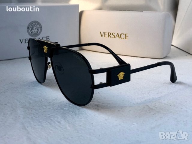 Versace VE2252 мъжки слънчеви очила авиатор унисекс дамски, снимка 9 - Слънчеви и диоптрични очила - 41848440