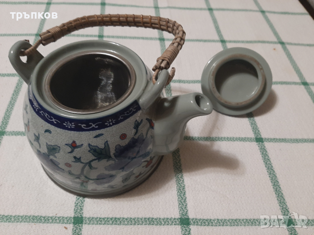 чайник порцеланов, снимка 2 - Съдове за готвене - 44516979