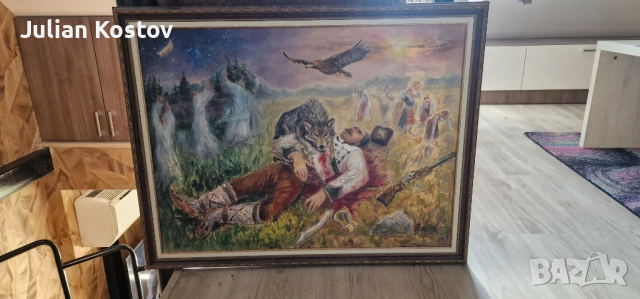 Маслена картина, снимка 3 - Картини - 52534579