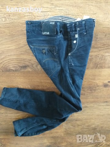 G-star Arc Navy 3d tapered braces wmn jeans - дамски дънки , снимка 5 - Дънки - 40109195