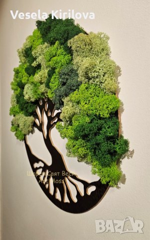 Дърво на живота с декорация Скандинавски мъх, снимка 5 - Декорация за дома - 40022193