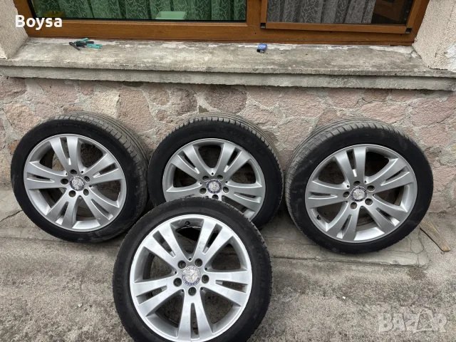 4бр Зимни гуми + джанти за Mercedes
