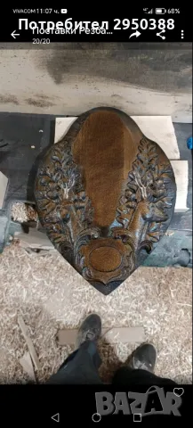 Дърворезба поставки за ловни трофеи по поръчка машинна дърворезба , снимка 2 - Оборудване и аксесоари за оръжия - 48423487