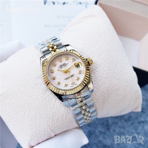 Дамски часовник Rolex Oyster Perpetual Datejust с автоматичен механизъм, снимка 6 - Дамски - 40698882
