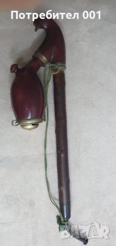 Стара немска лула с капаче, снимка 5 - Други ценни предмети - 52975037